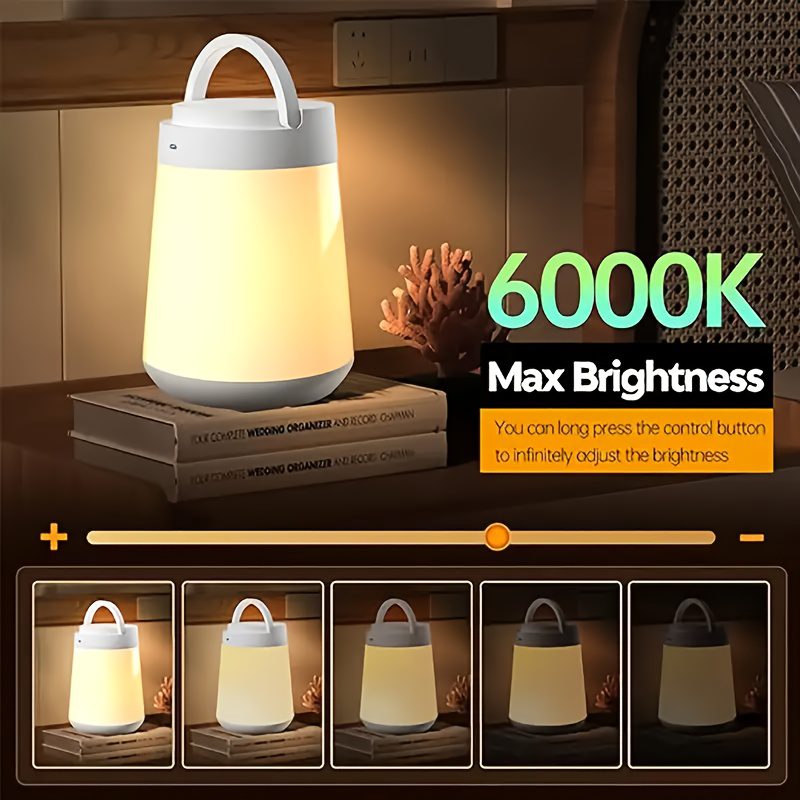 Portable And Soft Bright 6000K Color Temperature Spotlight with Adjustable Brightness in Three Modes, Suitable for Gardens, Lawns, And Horticulture. It Features Remote And Touch Control for Timed Lighting