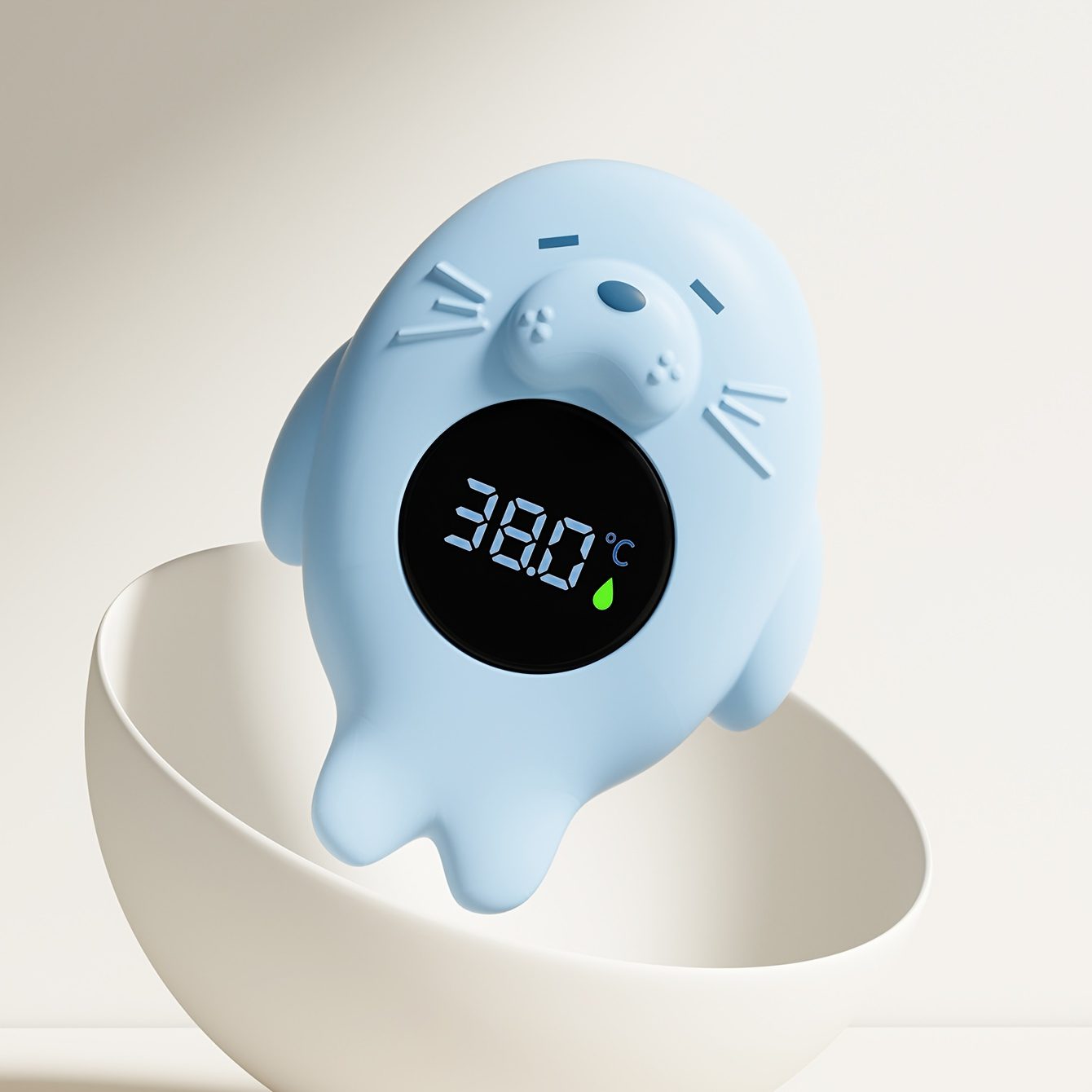 Electronic Thermometer for Baby Baths - Quick Water Temperature Gauge Featuring an LCD Display, Reliable And Precise for Use in Infant Tubs, Swimming Pools, And Milk - Image 8