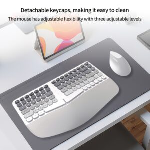 MOFII BOMI Wireless Keyboard And Mouse Combo 2.4G Stable Connection, Ergonomic Keyboard + Mouse, Suitable for Global Office/Home Scenarios, Bright Colors, Easy And Clear Design, Excellent Appearance And High Cost Performance