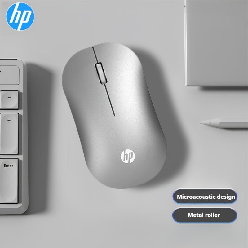 HP Wireless Dual-Mode Mouse, Silent, 3-Level Adjustable, 1600DPI High Precision, Ambidextrous, for Desktop PC And Laptop Gaming Business Office - Image 7