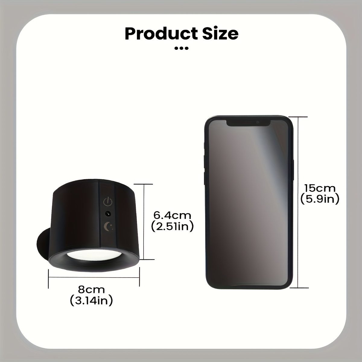 Two Smart Wall Lamps Featuring Three Control Options (Touch, Remote, Daylight Sensor), Rechargeable with a 1200Mah Battery, Adjustable Brightness, Easy Installation, Three Lighting Modes (White, Warm, And a Combination of Both) - Image 12