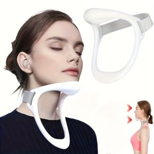 1pc Adjustable Posture Neck Brace,Ergonomic Cervical Support for Office/Home Use, Adjustable Straps for Comfort, Improves Neck and Shoulder, Ideal for Desk Work and Screen Use, Back Posture