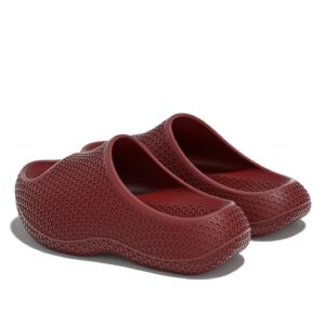 Women'S Casual Solid Color Slip-on Slippers | EVA Material, Thick Sole for Height Increase, Versatile for Couples, Suitable for Home and Outdoor Use, Women Shoes