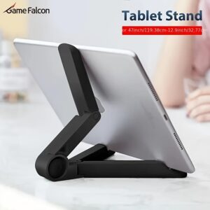 Folding Universal Tablet Holder Stand, Non-Slip Portable Adjustable Desktop Stand, Tripod Desktop Stand for Iphone Ipad Mini Air