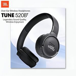 JBL Tune 520 BT, On-Ear Wireless Headphones, Pure Bass, 33Mm Dynamic Driver, Restoring Music Details, Call Noise Reduction, JBL APP, Multi-Scene, Suitable for Pop/Rock And Other Genres