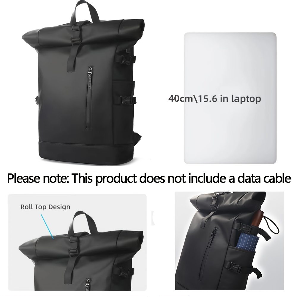 Casual Backpack Fashion Men'S Business Backpack Laptop Large Capacity Student Backpack Travel Casual Oxford Cloth Backpack Suitable for Commuting Outdoor Travel Women'S Minimalist Style Storage Bag - Image 9