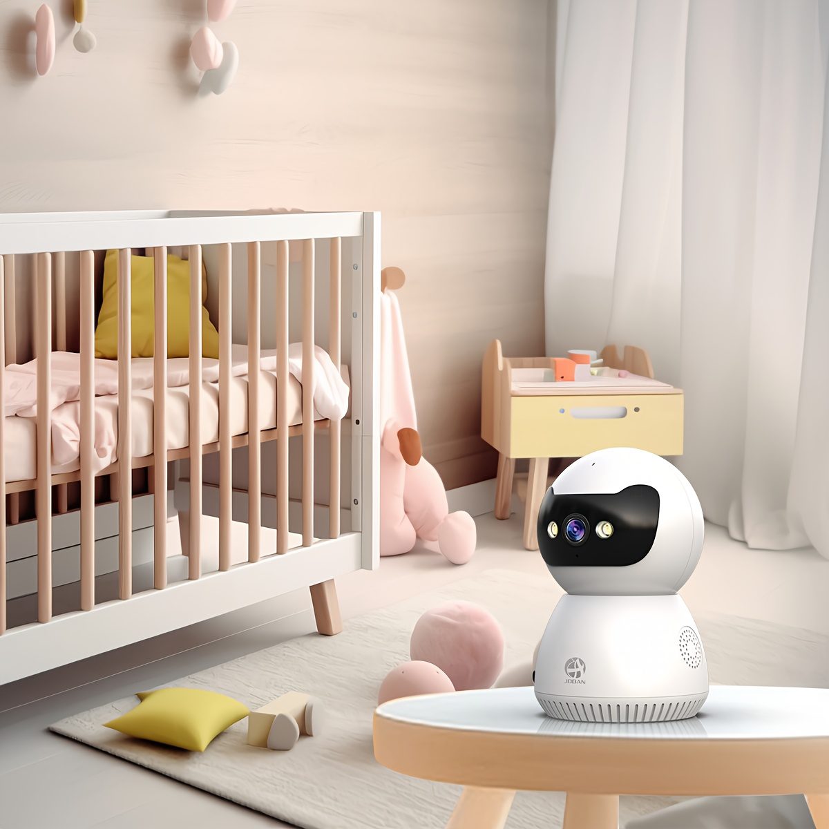 5G Dual-Band WiFi Camera, 1080P Home Wireless Security Monitoring - 355° Rotating Tracking Alarm Security Camera with Night Vision, Smartphone Remote Control, A Good Housekeeper Assistant for Indoor Use, Child Monitor for Viewing Anytime - Image 4