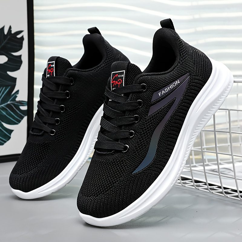 Women'S Shoes Autumn New Foreign Trade Women'S Shoes Casual Large Size Mother Shoes Fly Woven Socks Shoes Soft Bottom Sports Shoes Women, Women Shoes, Sneakers - Image 8