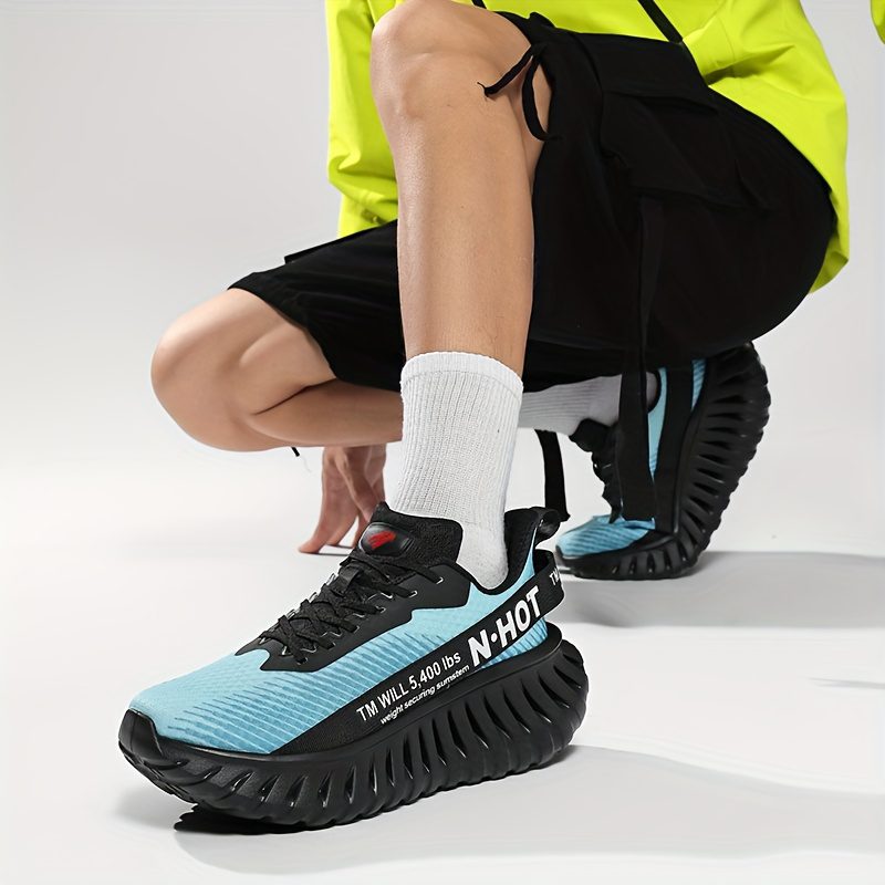 Sneakers, Men's Outdoor Trail Running Shoes, Breathable, Shock Absorption, Lightweight, Soft Sole, Training Mesh, Casual Fashion