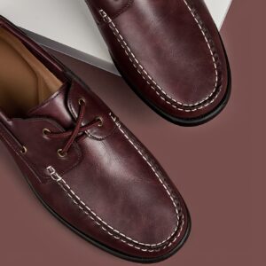 2025 New Hot-Selling Angora Red Men's Fashionable Simple Versatile Commuter Business Loafers, Ideal for Outdoor, Office, Home, and as a Comfortable Gift Choice
