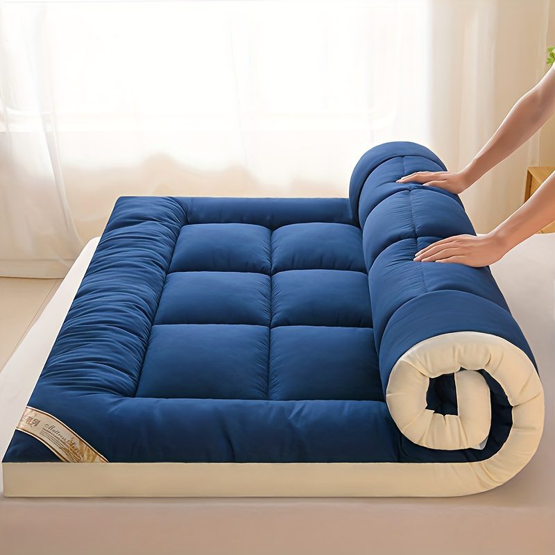 1pc Luxury Mattress Topper, Instant Warmth for Winter Cold Protection, Ultra-Soft, Comfortable, and Thickened Thermal Pad with Four-Corner Straps, Three-Dimensional Quilted Mattress Protector. Skin-Friendly, Breathable, and Fluffy, the Top Choice - Image 12