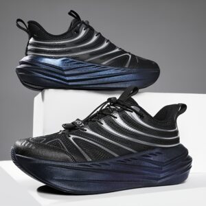 Men'S Casual Sneakers, High-Quality, Lace-Free, Couple'S Road Running Shoes, Indoor And Outdoor Road Running Shoes, Outdoor Off-Road Hiking Shoes, Fashion Sneakers, Fitness Shoes, Large Size Shoes, Track And Field Training Shoes, Slip-On Lazy Shoes