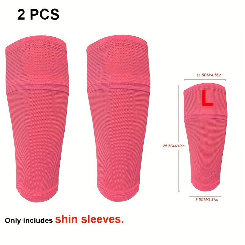 Set of 2 Breathab Shin Seves Designed for Soccer, Featuring a Durab New Sty Avaib in Sizes S, M, And These Extra Roomy Shin Socks Provide for Comfort And Are Ideafor Summer Camps And Agues - Image 9