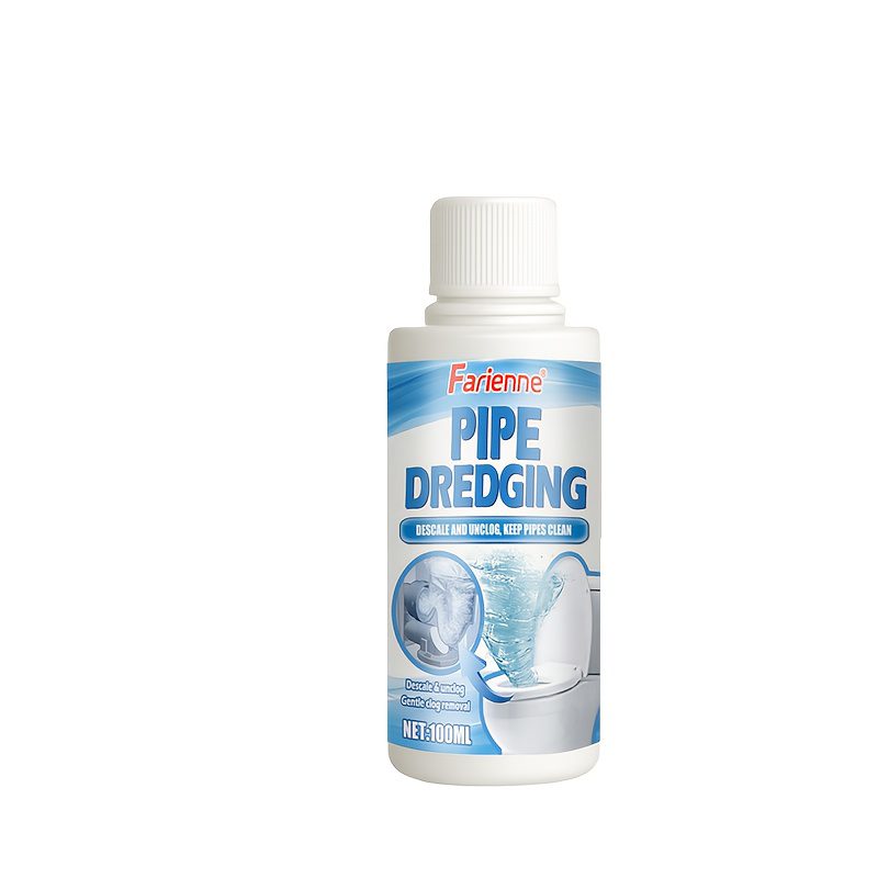 FARIENNE Advanced Pipe Unclogging Kit - Quick-acting Drainage Liquid, Specially Formulated to Prevent Blockages, Capable of Dissolving Hair and Oil Residues, an Easy-to-use Clog Remover, Suitable for Toilets, Sinks, Bathtubs and Floor Drains - Image 3