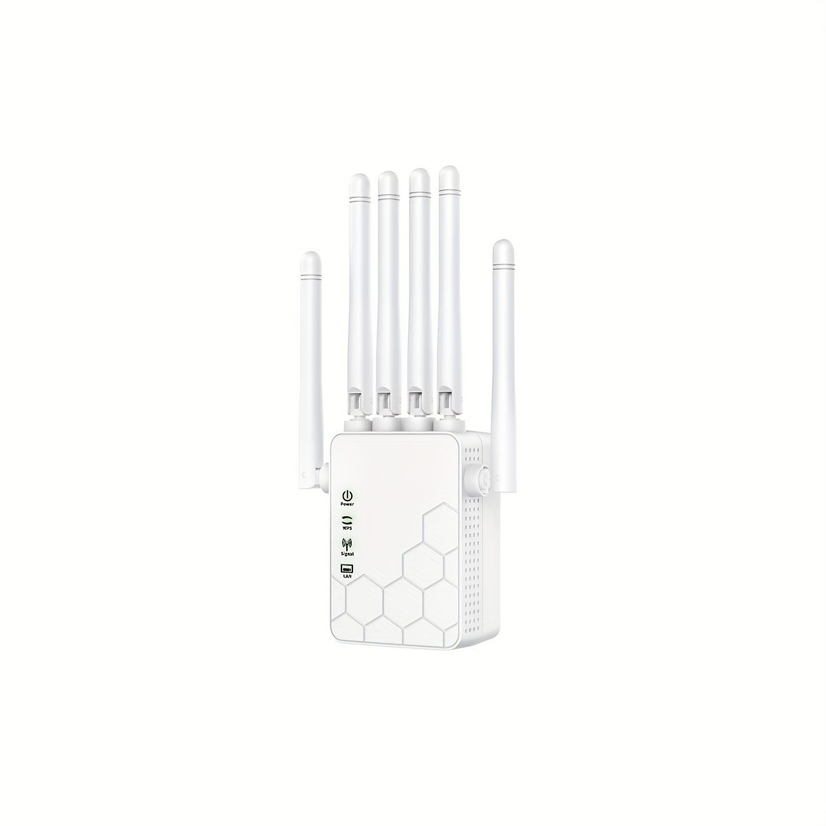 OURLIFE WiFi 6 Extender & Signal Booster, 6-Antenna Network Repeater with Plug & Play Setup, 2.4GHz System for Home/Office, Stable Coverage for Large Houses, Compatible with all WiFi Routers - Image 3