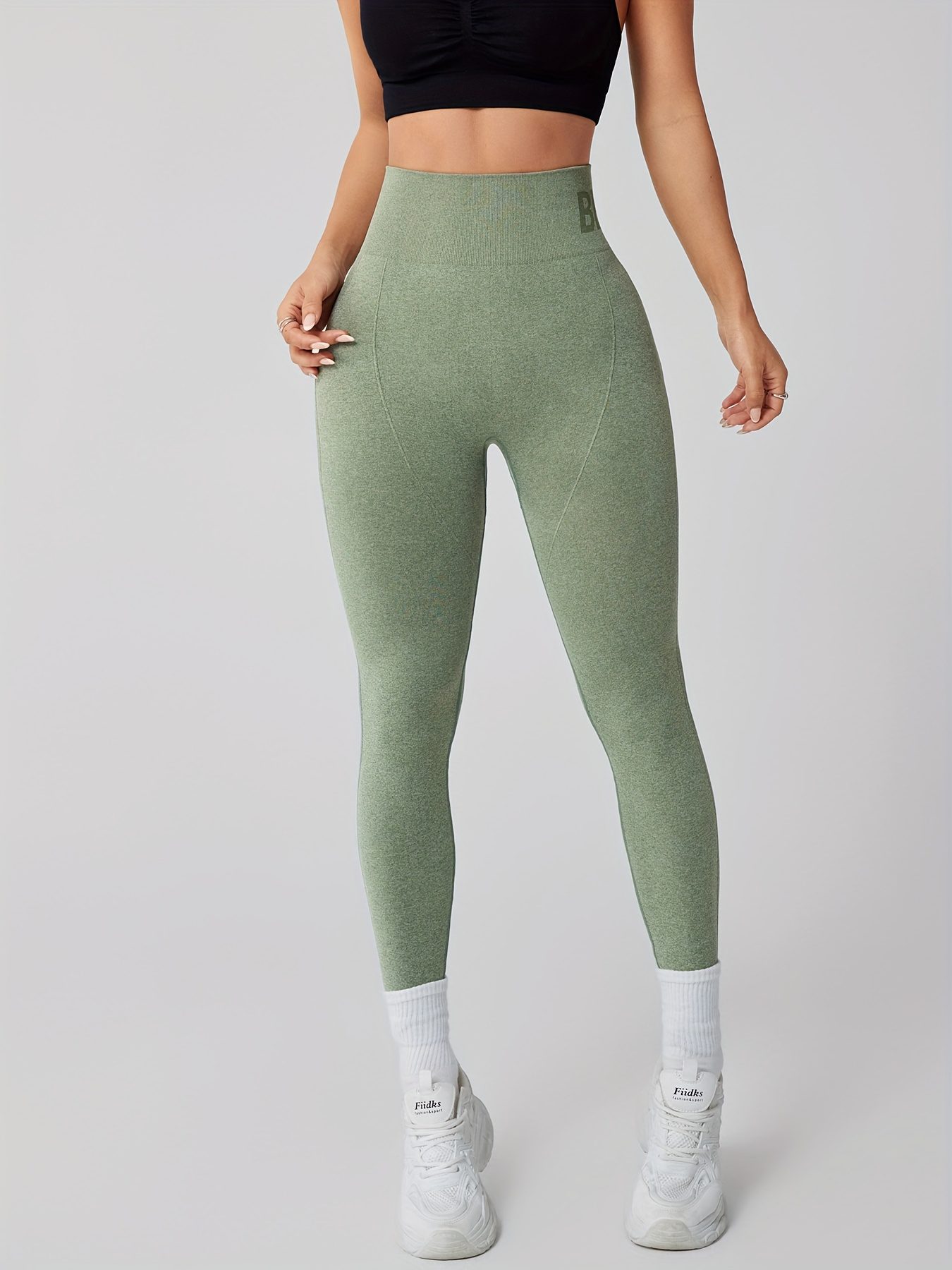 Nylon Women's Trousers, a Fashionable Essential That Is Simple and Versatile, Suitable for Outdoor Sports, Fitness, Yoga, Running, and Training - Image 9
