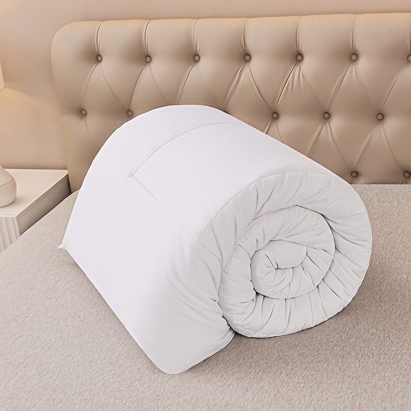1pc Comforter Insert Quilted Comforters All Season Down Alternative Easy Care Bedding - Image 11