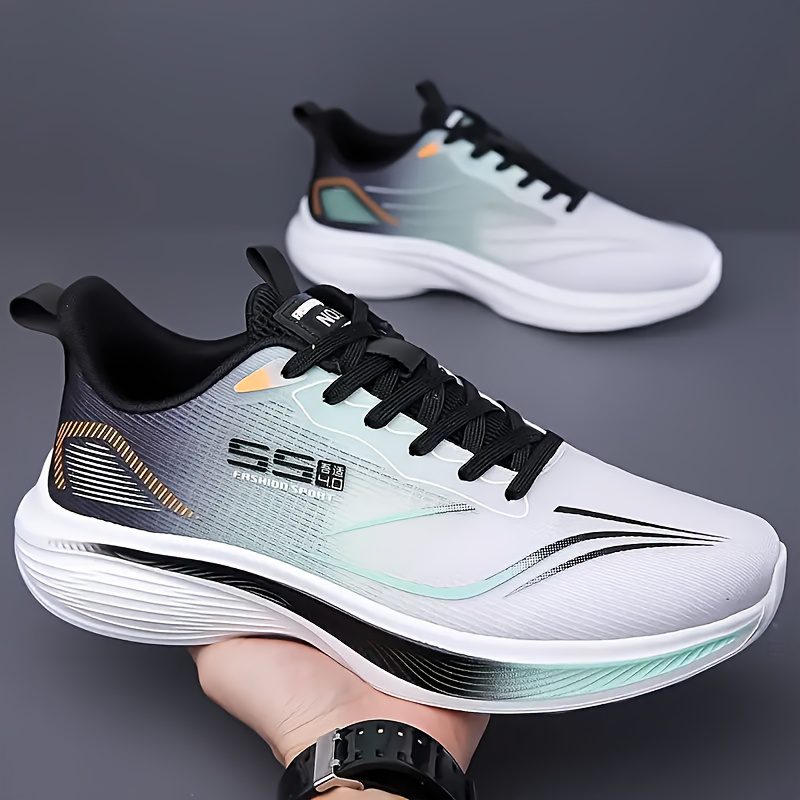 Men'S Breathable Mesh Casual Sneakers | Spring Summer, Soft Anti-Skid Shock Absorption Sole, Ideal for Running And Outdoor Activities, Plus Size, Available in Three Colors - Image 10