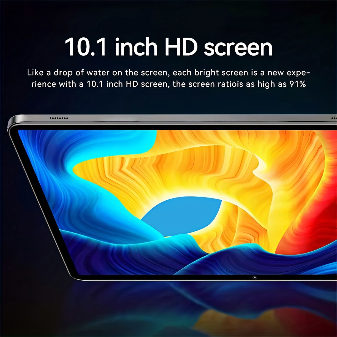 NEW Tablet Android 16 2 in 1 Tablet 10.1-Inch IPS Display 12GB RAM(4GB+8GB Expand) 128GB ROM, Support 1TB TF Card Extension, with Keyboard, Mouse, Stylus, Holder Case, 5G Wi-Fi & Wireless, GMS, Tablet, Pad - Image 5