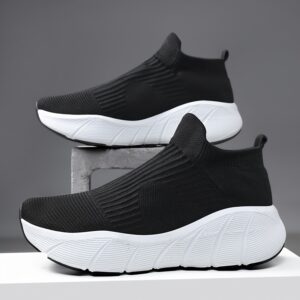 Plus-Size Knitted Shoes, Couple'S Shoes, Popcorn Breathable Casual Footwear