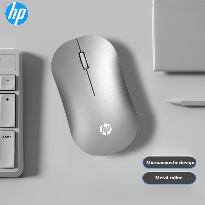 HP Wireless Dual-Mode Mouse, Silent, 3-Level Adjustable, 1600DPI High Precision, Ambidextrous, for Desktop PC And Laptop Gaming Business Office - Image 3