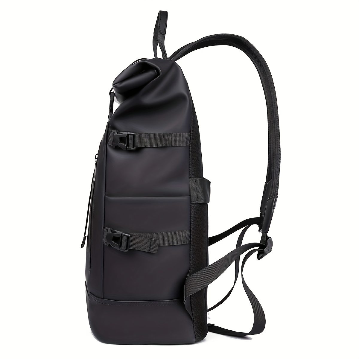 Roll-top Backpack 2025 New Style Women's Backpack, Fashionable and Trendy, Large-capacity Travel Backpack, Commuting Computer Bag for Men - Image 2
