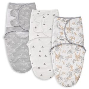 3-Pack Baby Blanket for Newborn - Receiving Blanket 0-3 Months, Infant Blanket Wrap