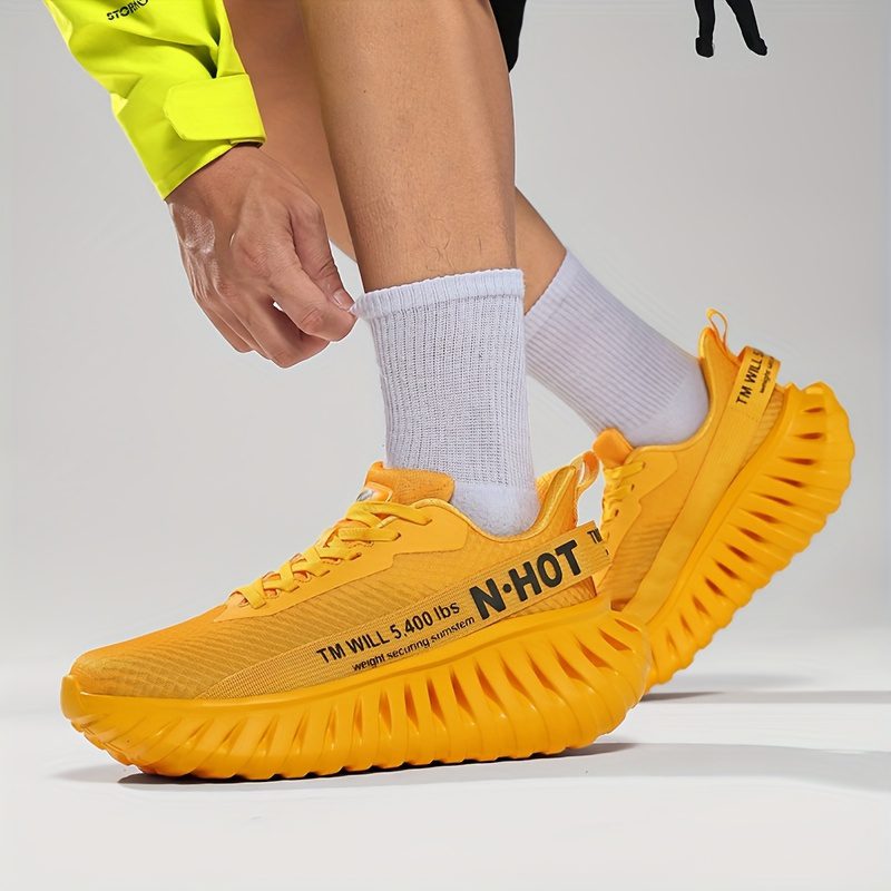Sneakers, Men's Outdoor Trail Running Shoes, Breathable, Shock Absorption, Lightweight, Soft Sole, Training Mesh, Casual Fashion - Image 8