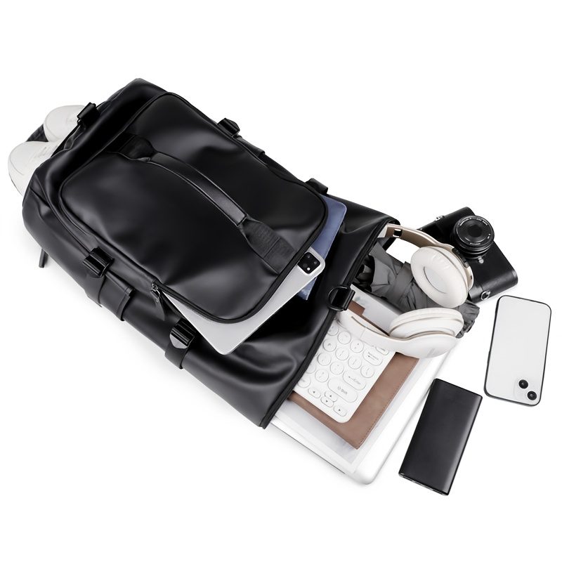 Large Capacity Men'S Backpack, Sports Travel Bag, Gym Tote, Hiking And Trekking Backpack, Cylindrical Shoulder Crossbody Bag - Image 11