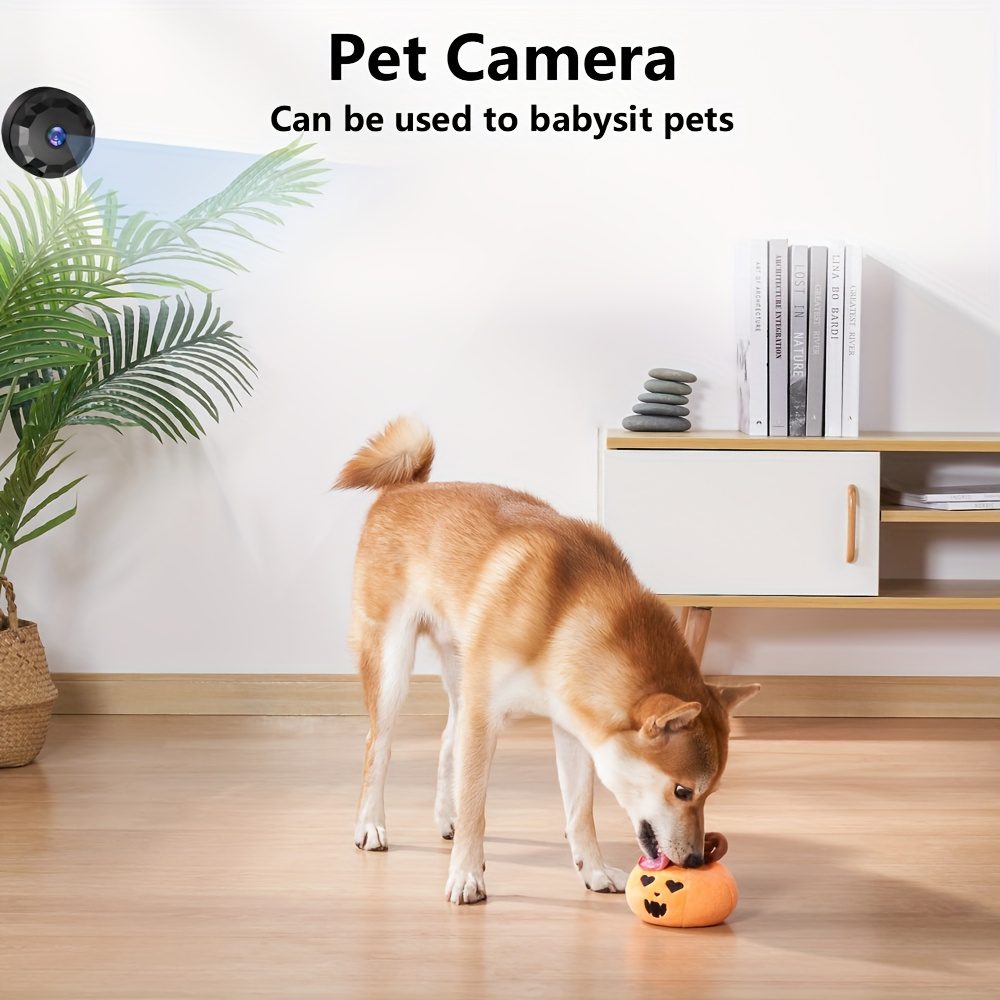 Smart Wireless Security Camera - 2.4GHz WiFi Indoor/Outdoor, USB Rechargeable for Travel/Renters | Home Pet Monitoring, No SD Card, Mobile App - Image 6