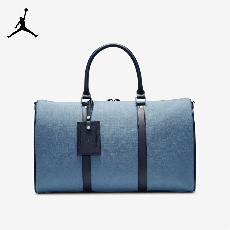 Jordan Adjustable Shoulder Strap Crossbody Bag, Single Shoulder Bag, Tote Bag, Regular Men'S Style in Blue - Image 4