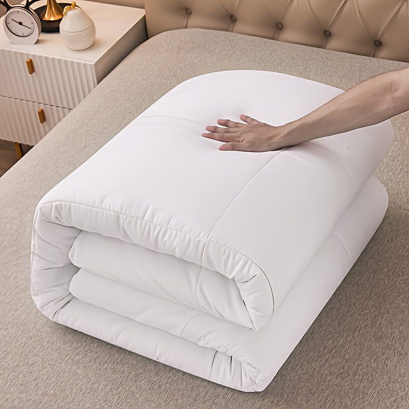 1pc Comforter Insert Quilted Comforters All Season Down Alternative Easy Care Bedding - Image 8