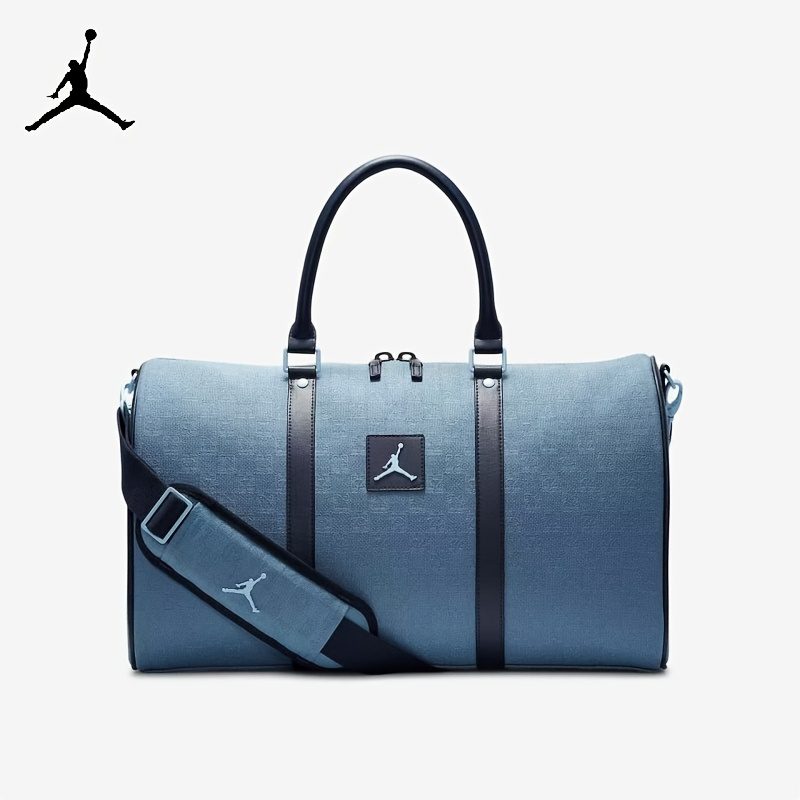 Jordan Adjustable Shoulder Strap Crossbody Bag, Single Shoulder Bag, Tote Bag, Regular Men'S Style in Blue