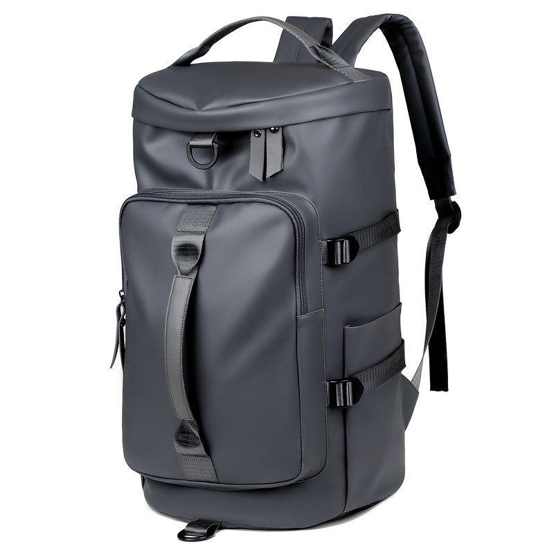 Large Capacity Men'S Backpack, Sports Travel Bag, Gym Tote, Hiking And Trekking Backpack, Cylindrical Shoulder Crossbody Bag - Image 5