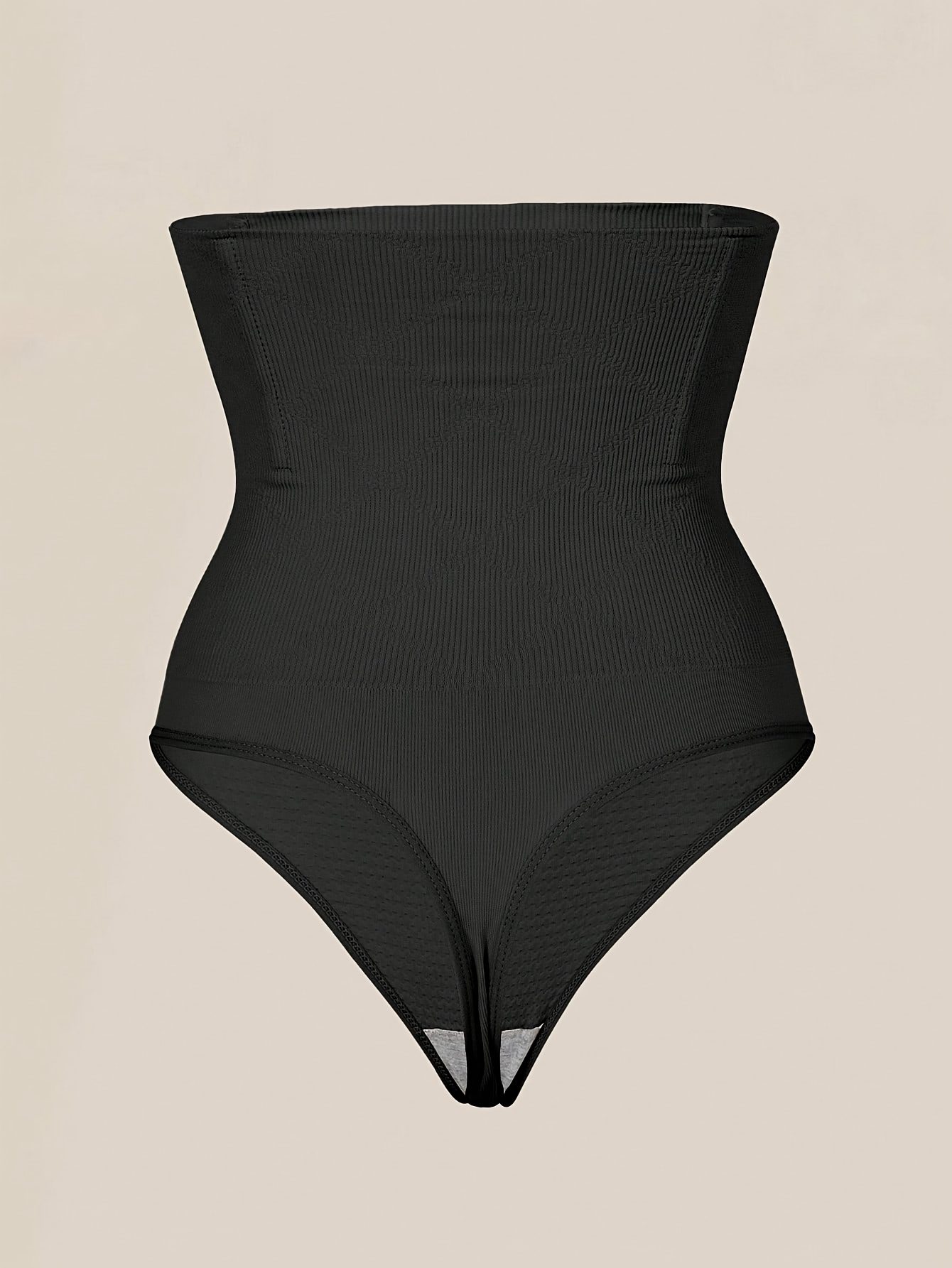 1pc High Waist Seamless Women's Thong Tummy Control Panties Women's Shapewear Buttock Lifter Tummy Control Waist Trainer Body Shaper Flat Belly Women's Shapewear - Image 6