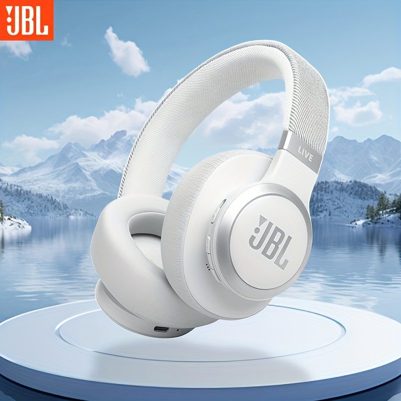 JBL LIVE770NC Wireless Over-Ear Headphones with Active Noise Cancellation, Ideal for Stereo Calls, Offers 50 Hours of Playtime, High-Quality HIFI Sound, And Deep Bass, Perfect for Travel And Home Office Use - Image 4