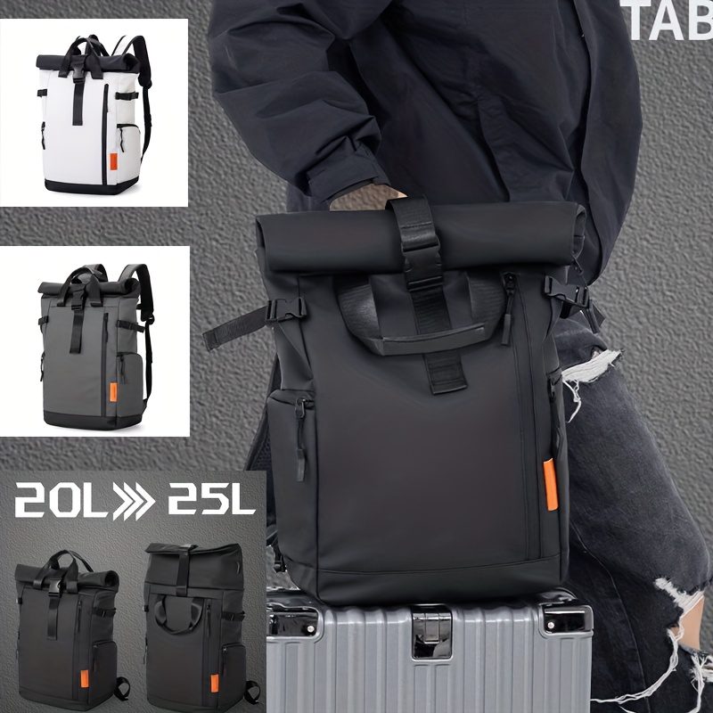 Business Backpack for Men - Large Capacity Laptop Bag with Adjustable Straps, Tablet Compartment & Mesh Bottom Pocket, Durable Oxford, Ideal for College, Work & Travel, College Laptop Bag | Professional Look | Durable Backpack