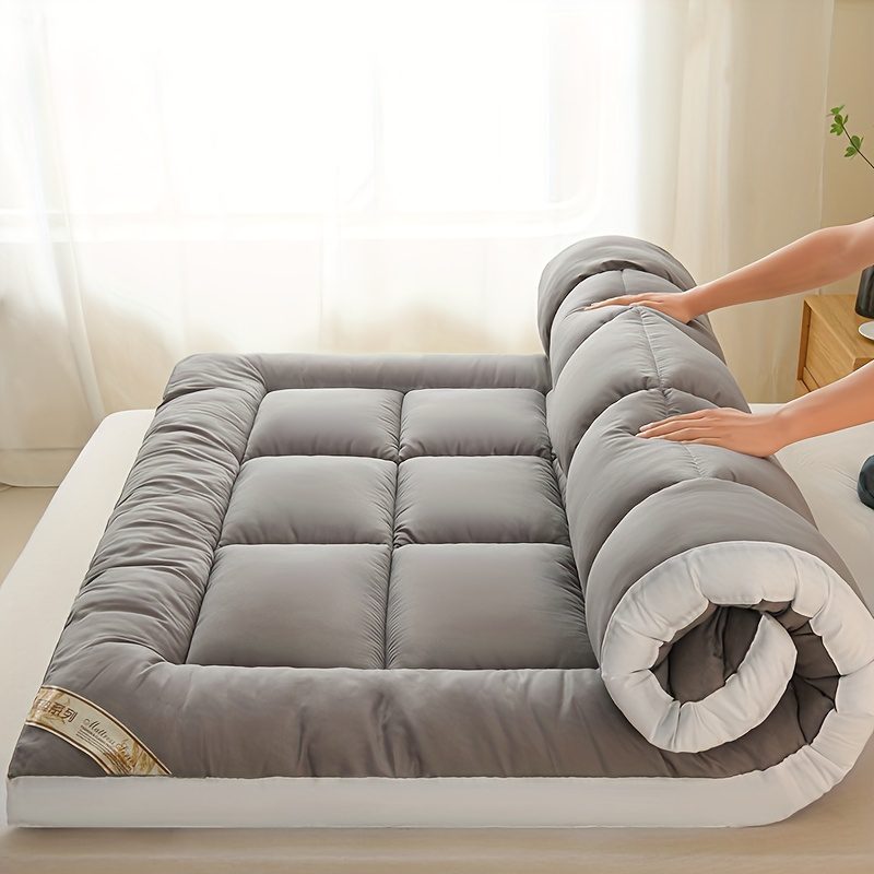 1pc Luxury Mattress Topper, Instant Warmth for Winter Cold Protection, Ultra-Soft, Comfortable, and Thickened Thermal Pad with Four-Corner Straps, Three-Dimensional Quilted Mattress Protector. Skin-Friendly, Breathable, and Fluffy, the Top Choice - Image 11