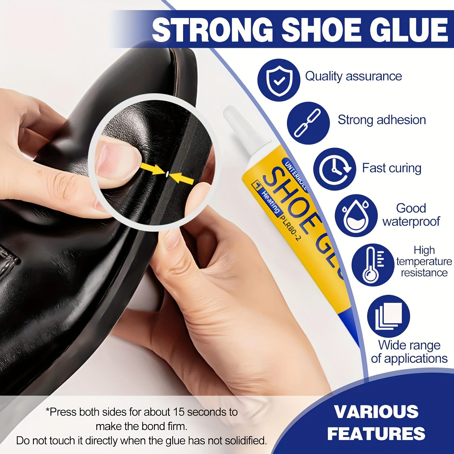 1pc 60ml Strong Shoe Repair Glue – Quick-Drying Waterproof Adhesive for Sneakers, Boots & DIY Projects - Image 5