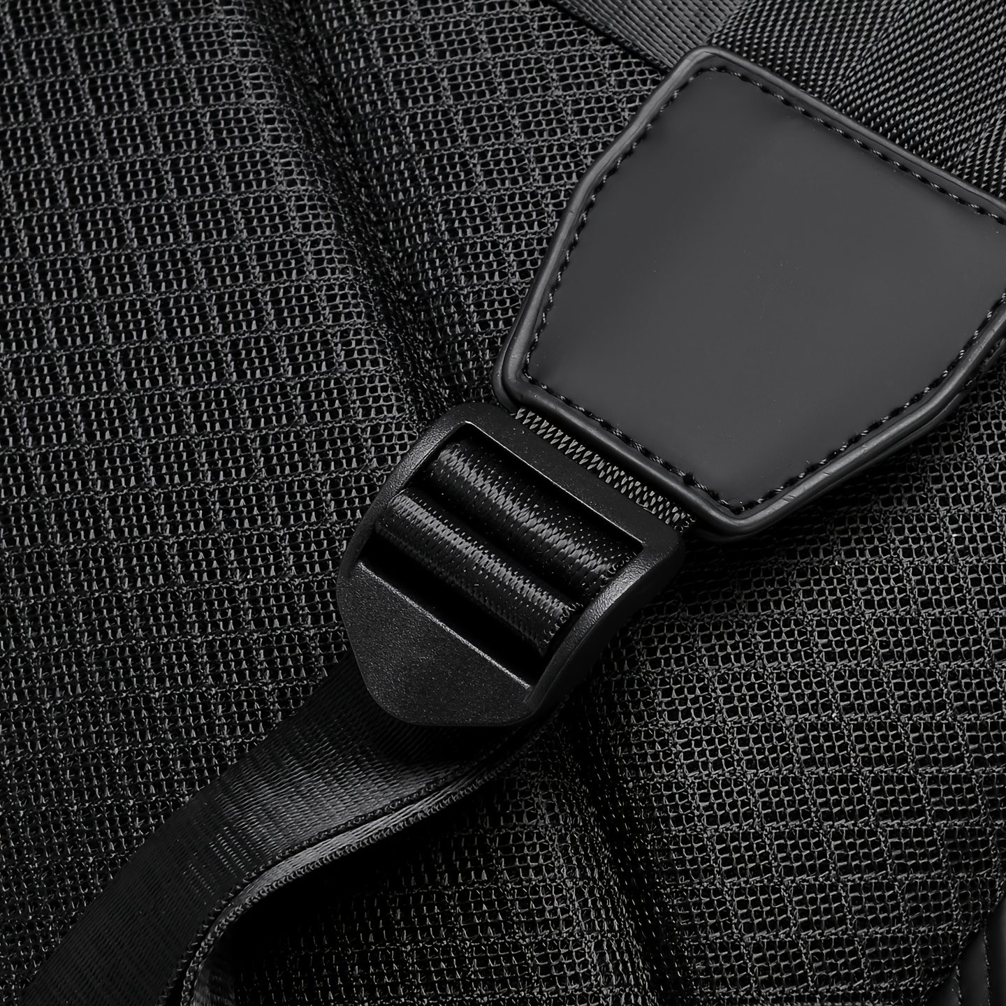 New Casual Backpack for Men and Women, Laptop Double Shoulder Bag, Versatile and Stylish, High-Appearance Student School Bag, Black Commuter Backpack - Image 10