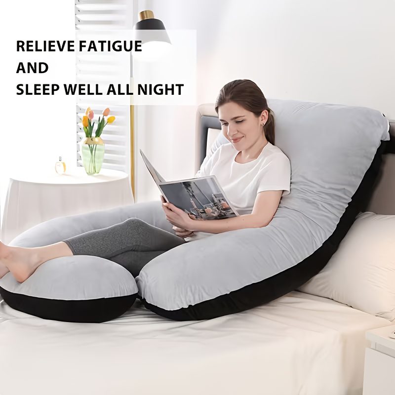 New U-shaped Ergonomic Body Pillow for Fatigue Relief and Posture Support - Image 5