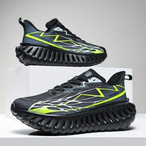 Men'S Casual Sneakers Couple Shoes Fashion Retro Minimalist College Thick-Soled Height-Increasing Daddy Shoes Road Indoor And Outdoor Running Shoes Shock Absorption Breathable Student Running Sports Shoes Fitness Shoes Large Size Shoes Party Shoes
