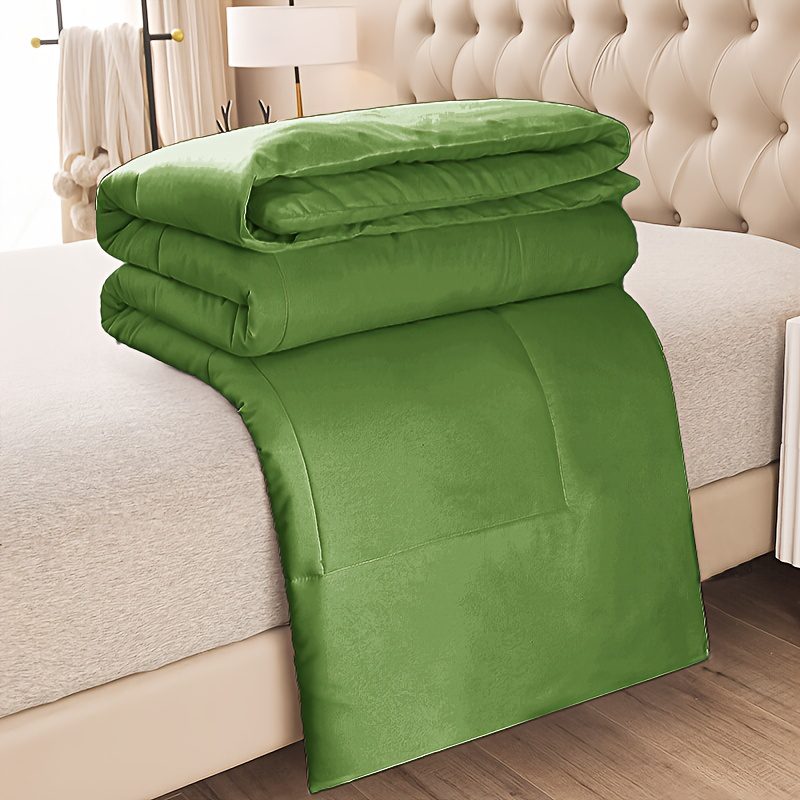 1pc Comforter Insert Quilted Comforters All Season Down Alternative Easy Care Bedding - Image 12