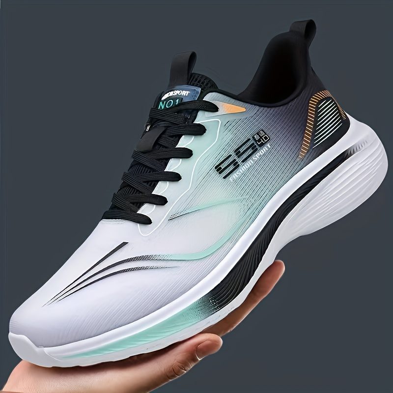 Men'S Breathable Mesh Casual Sneakers | Spring Summer, Soft Anti-Skid Shock Absorption Sole, Ideal for Running And Outdoor Activities, Plus Size, Available in Three Colors - Image 4