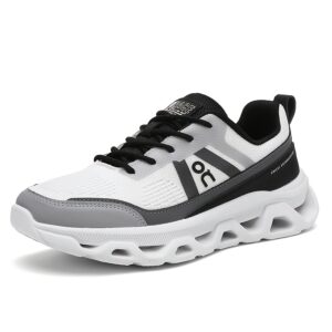 Men's Ultra-Light Sneakers Suitable for & Casual Wear - Anti-Slip Sole, Breathable Nylon Upper & Cushioned Soft Sole, Low-Top Sneakers for Gym,, Everyday Use - - Comfortable Streetwear