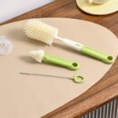 simple-round-head-silicone-baby-bottle-brush-three-piece-set-new-green