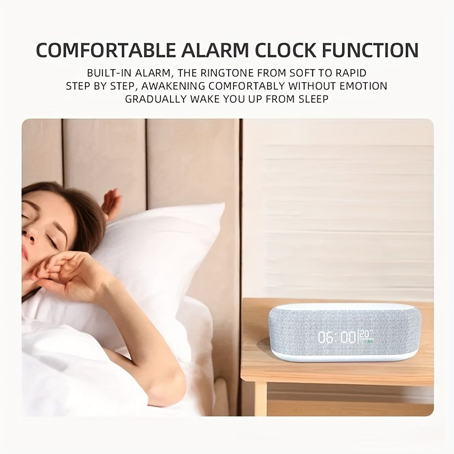 Wireless Charger, Adjustable Night Light, Time Temperature Display, Alarm Clock for Bedroom Desk, Charging Dock Station for Iphone 16 15 14 13 12 11 Pro Max/Mini/Plus/Xr/X/8 Airpods 2/ 3/ 4/ Pro/ Pro 2, for Samsung S25/S24/S23/S22/S21/S20/S10 - Image 6