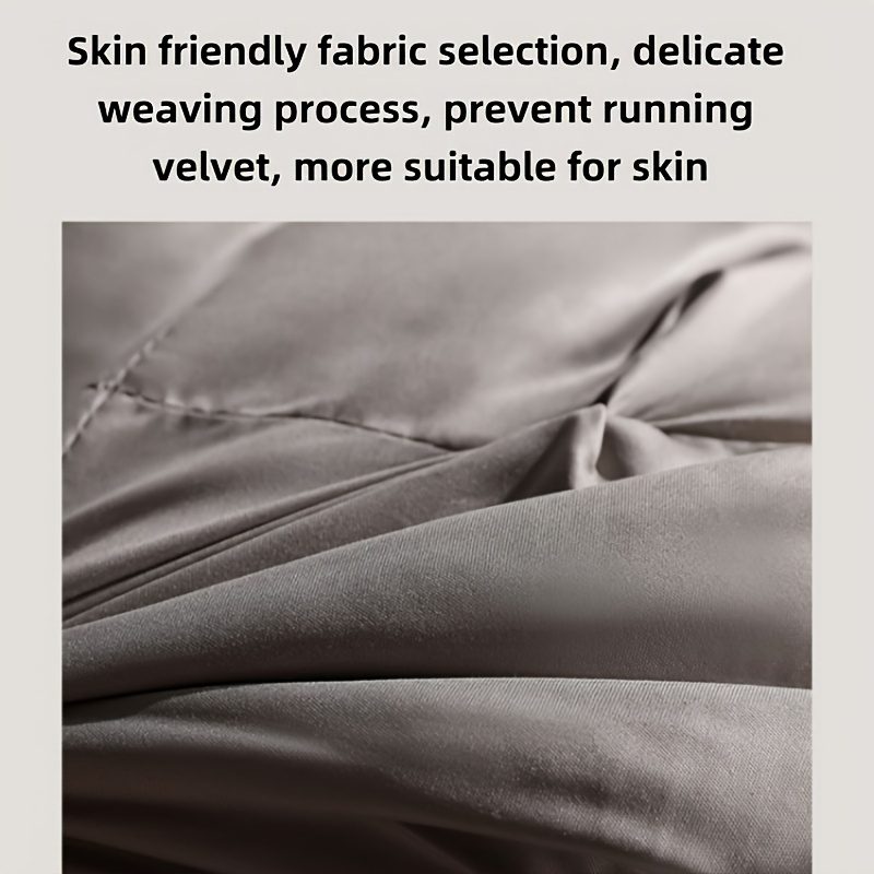 2/1pc Luxury 5-Star Hotel Quality - Deep Sleep Neck Support, High-Density Non-Drooping All-Season with Satin Cover, 100% Polyester Filling, Hand Wash & Vacuum Compression Packaging for Home Decor - Image 8