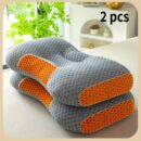 2pcs-black-knitted-fabric-orange-mesh-neck-and-spine-cushion-2-pack