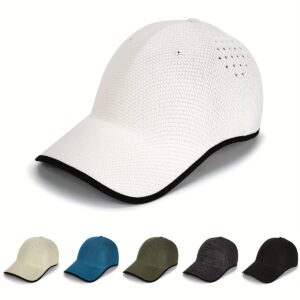 Breathable And Quick-Drying High-Quality Baseball Cap, Adjustable And Foldable Storage, Comfortable And Breathable Tennis Hat, Casual Athletic Cap, Unisex Style